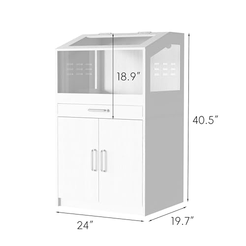 Hamster Cage with Storage Cabinet (39.4"L x 19.7"W x 40.5"H)