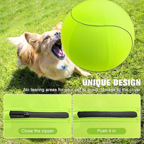 20" Herding Ball for Dogs & Horses with Green Nylon Cover (20 inches)
