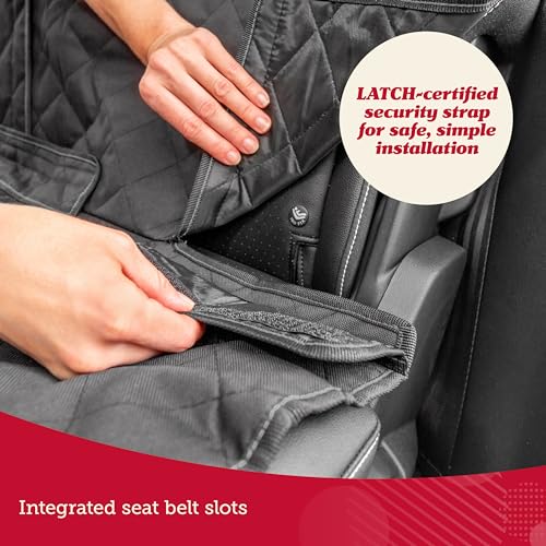 Car Seat Cover & Protector for Dogs (Premium Edition - Gray)