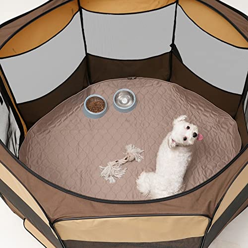 Round Washable Pee Pads for Dogs (48" (2 pack))