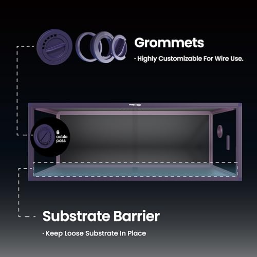 Stackable Reptile Enclosure (Royal Purple / 85 Gallon)