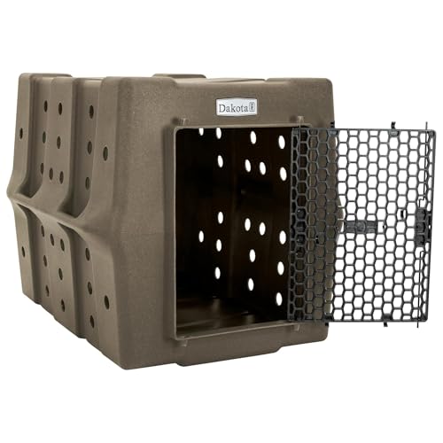 Dakota 283 Canine Rough and Tough Economy Dog Crate (Large / Coyote Granite)