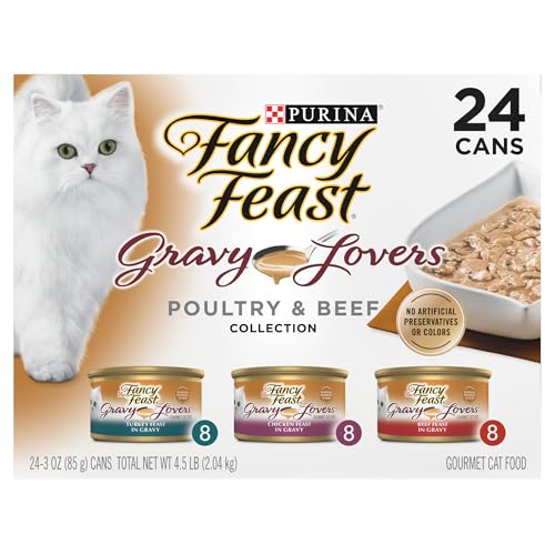 Purina Fancy Feast Gravy Lovers (3 Ounce (Pack of 24))