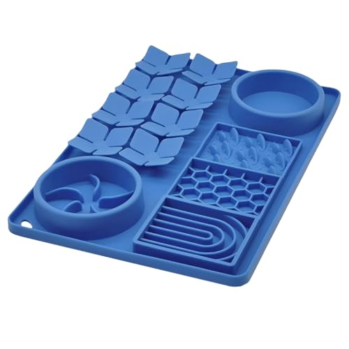 Slow Feeder Bowl (Blue)