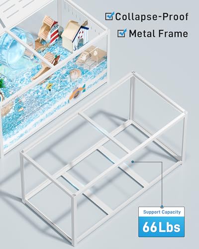 Hamster Cage 3.0 (47.0"L x 23.6"W x 25.5"H / White)