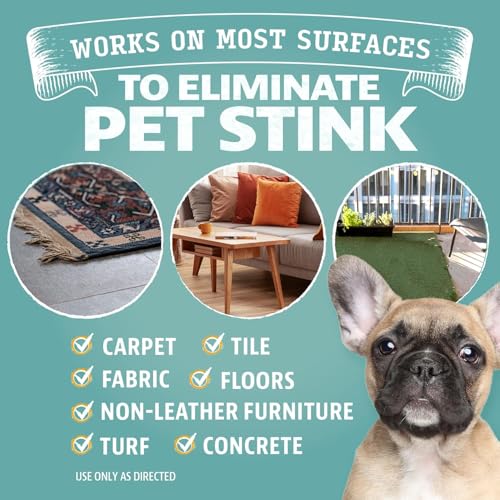 Pet Odor Eliminator for Dog and Cat Urine (24 Fl Oz (Pack of 1))