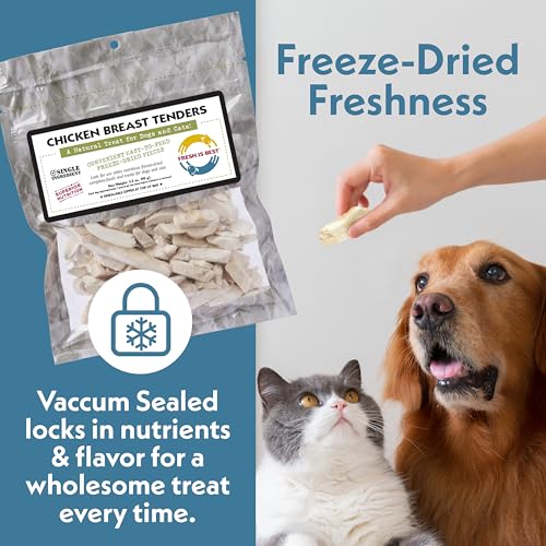 Freeze Dried Chicken Breast for Dogs & Cats