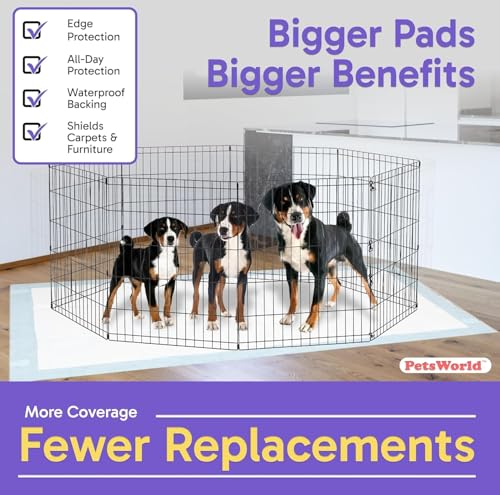 Mega Sized Dog Pee Pads (160 Count)