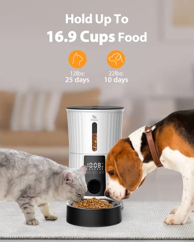 Automatic Cat Feeder (White)