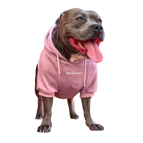 Dog Hoodie Buttery (Dusty Pink / 4XL)