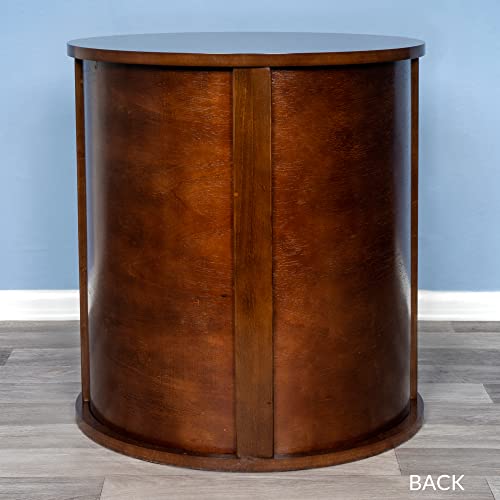 Purrrrfect End Table Cat Bed Cave in Mahogany Brown (Mahogany)