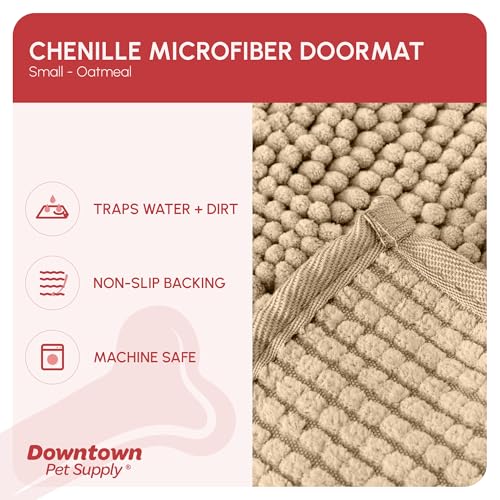 Dog Mud Mat 18" x 24" Oatmeal (18" x 24" / Oatmeal)