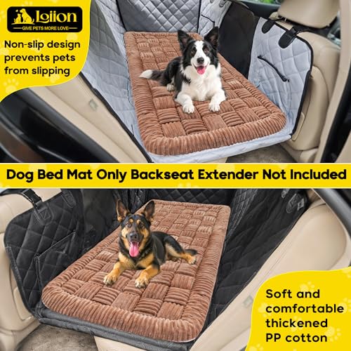 Dog Car Bed Mat Non (Brown / For Truck//Large SUVs（56"x28.7"))