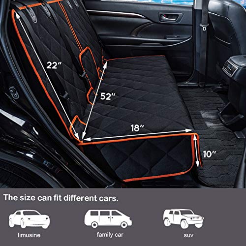 Car Seat Protector (52" Rgular-organge edge)