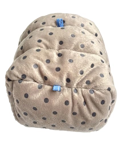 Guinea Pig Warm Cave Bed (M / Dot-Grey)