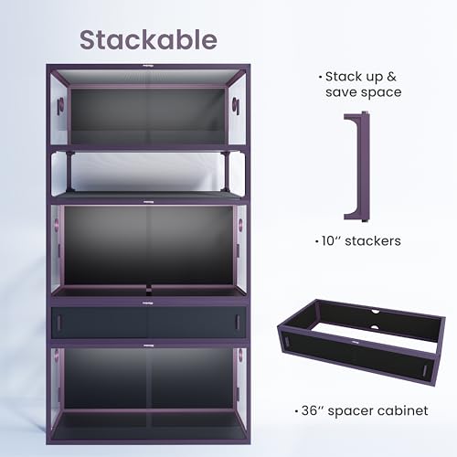 50 Gallon Reptile Enclosure (Royal Purple / 50 Gallon)