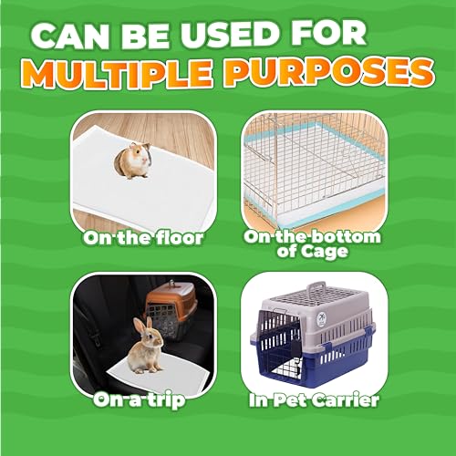14"" X 18"" Disposable Guinea Pig Cage Liners 50 PCS