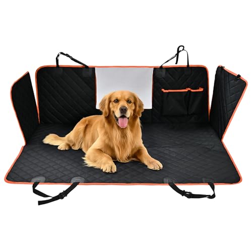 Dog Car Seat Cover for Back Seat (Hammock - Viewing Window)
