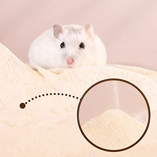 6.6lb Hamster Sand for Sand Bath (Beige / 6.6lb)