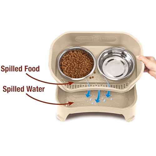 Express Model w (Medium to Large w/ Metal Slow Feed Bowl / Almond)
