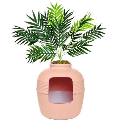 Original Hidden Litter Box Planter (Pink Coral)