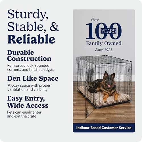 Midwest 48 Inch Single Door iCrate (Black - Single Door)