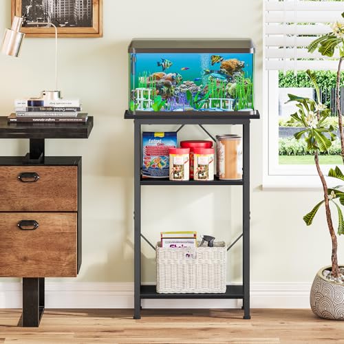 5 10 Gallon Aquarium Stand (Black / 10 Gal-3 Tier)