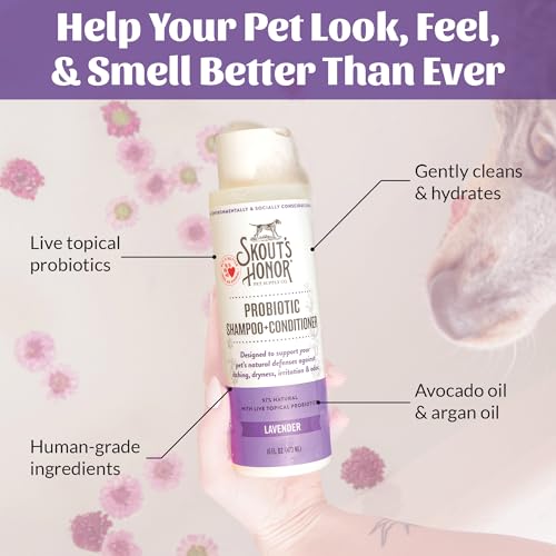 Probiotic Dog Shampoo and Conditioner