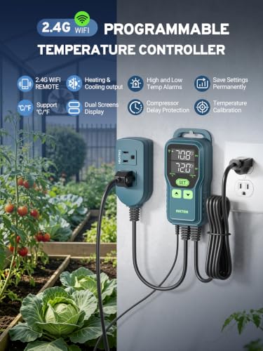 Wifi Temperature Controller (White)
