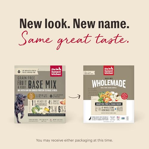 Wholemade Grain Free Dog Food Base Mix (3 Pound (Pack of 1))