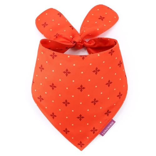 Luxury Pet Birthday Bandanas (Ember / Medium)