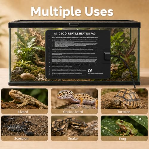 Reptile Heating Pad (8" X 12"(16W))