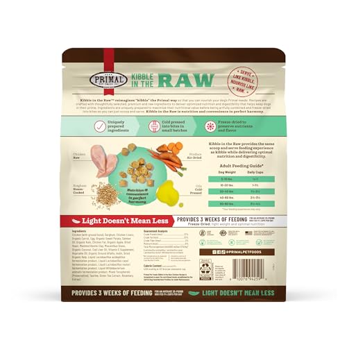 Primal Kibble in The Raw (5.4 Pound (Pack of 1))