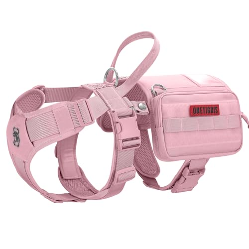 Service Dog Vest Harness (M / Pink)
