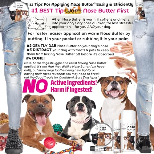 Staffordshire Pitbull Terrier Unscented Nose Butter (Staffordshire Pitbull Terrier / 0.50 Ounce)