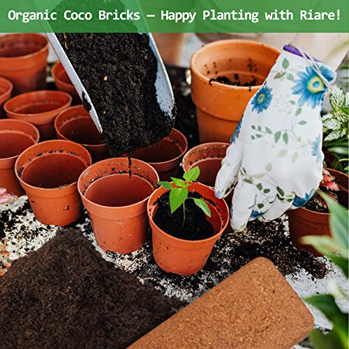12pcs Organic Coco Coir Bricks (12 Pack)