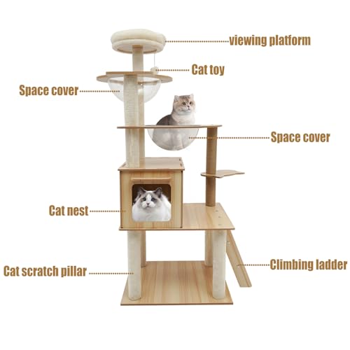Wood Cat Tree