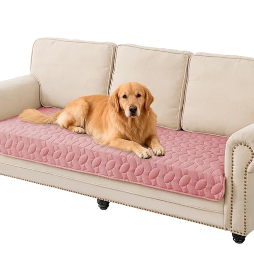 Pet Bed Cover Dog Bed Blanket for Sofa and Furniture Waterproof New Pattern Design (30x70 Inch (Pack of 1) / Pink)