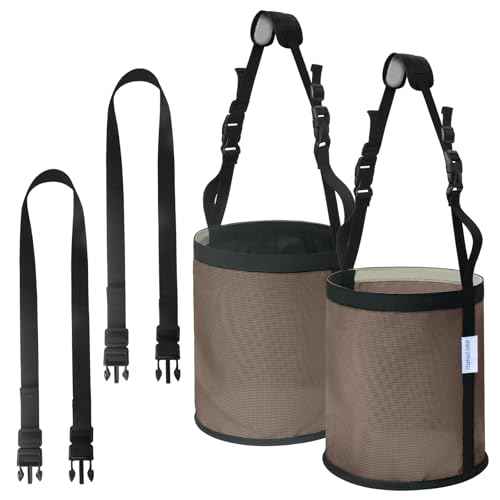 Horse Feed Bag 2 PCs (2 Pcs Camel)
