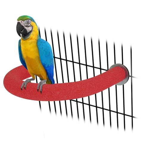 U Shaped Large Parrot Perch (X-Large / Red)