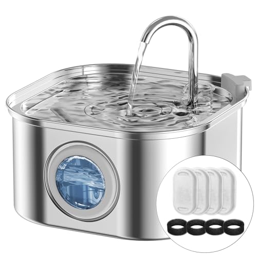 Cat Water Fountain Stainless Steel