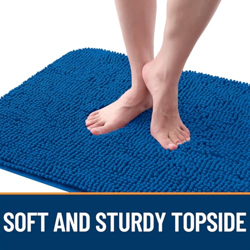 Dog Door Mat for Muddy Paws 70x32 (Deep Navy Blue / 70" X 32")