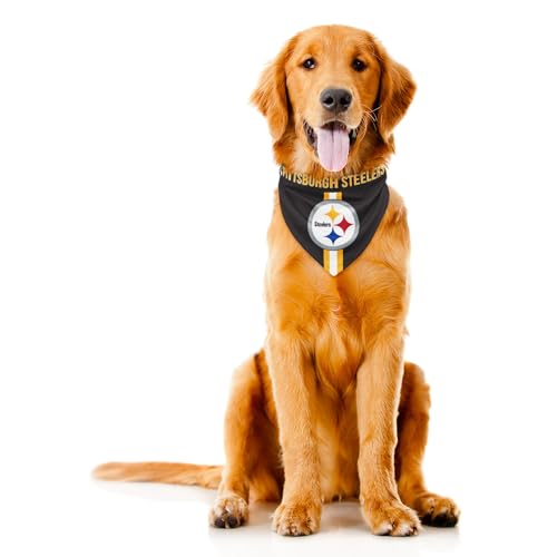 NFL Pittsburgh Steelers Pet Bandana (Pittsburgh Steelers / Small)