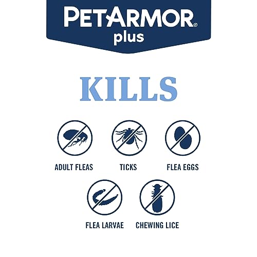 Plus Flea & Tick Topical Dogs 89 (89-132 lbs / 12 Count)