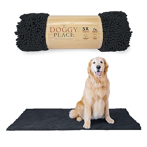 Dog Mud Mat 60" x 36" Charcoal (60" x 36" / Charcoal)