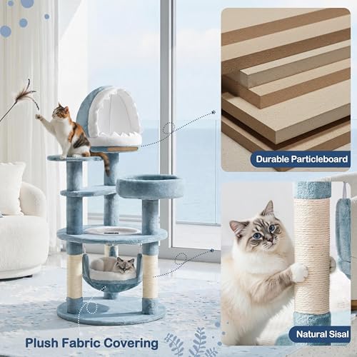 Cute Shark Cat Tree for Kittens