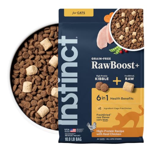 RawBoost Dry Cat Food + Freeze Dried (10 Pound (Pack of 1))