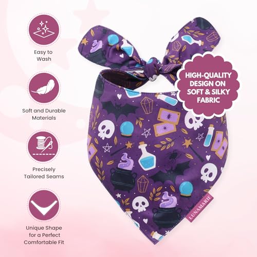 Luxury Dog Bandanas (Bewitched / Large)
