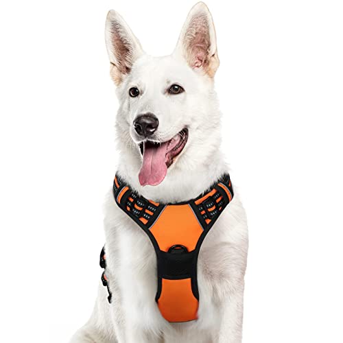 Dog Harness for Large Dogs (X-large / Orange)