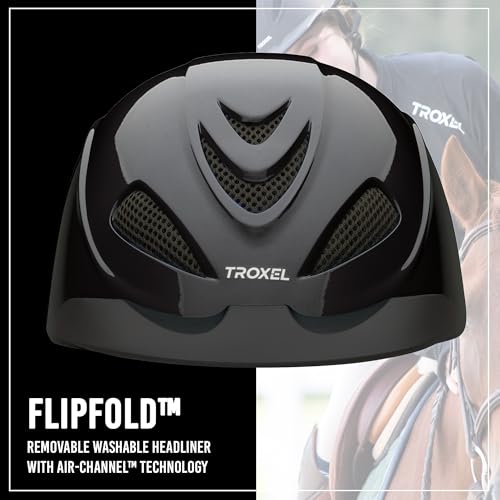 Liberty Ultralight Horse Riding Helmet (Black / Extra Large (7-3/8 - 7-3/4))